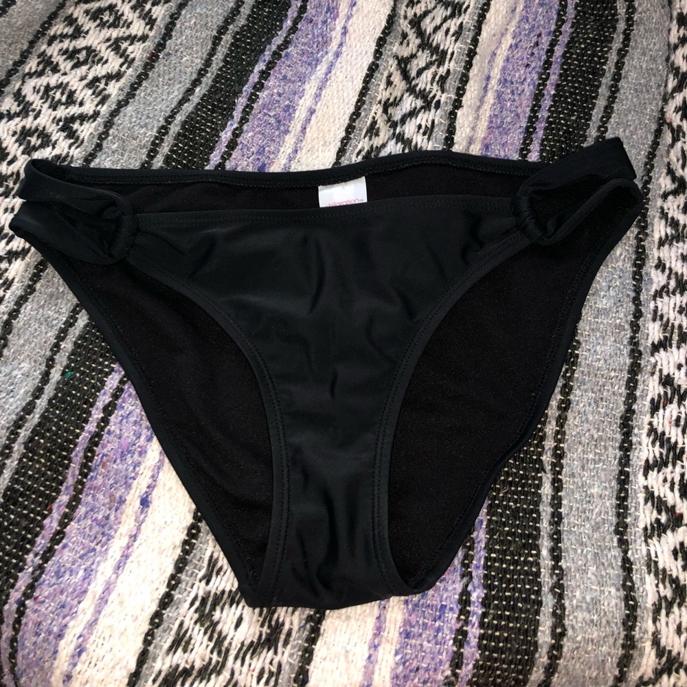 Black swimsuit bottoms